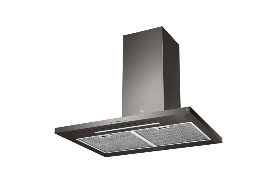 LG 30 inch Wall Mount Chimney Hood - Black