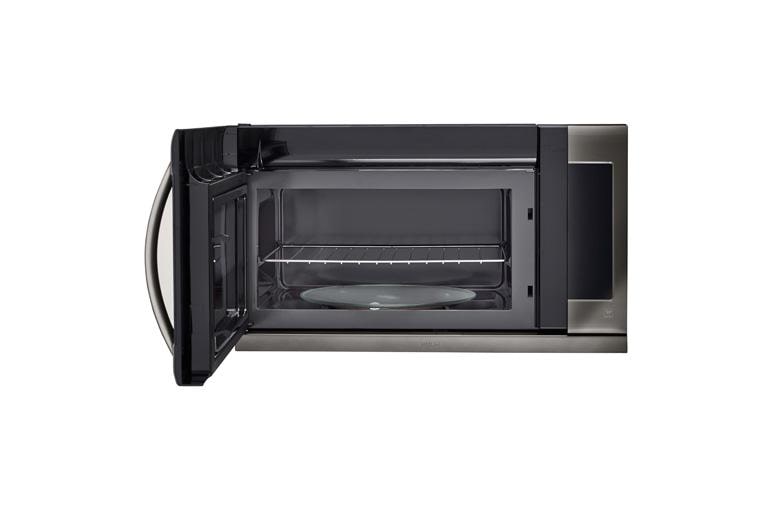 LG LMHM2237BD: Black Stainless Steel Series 2.2 cu.ft. Over-the