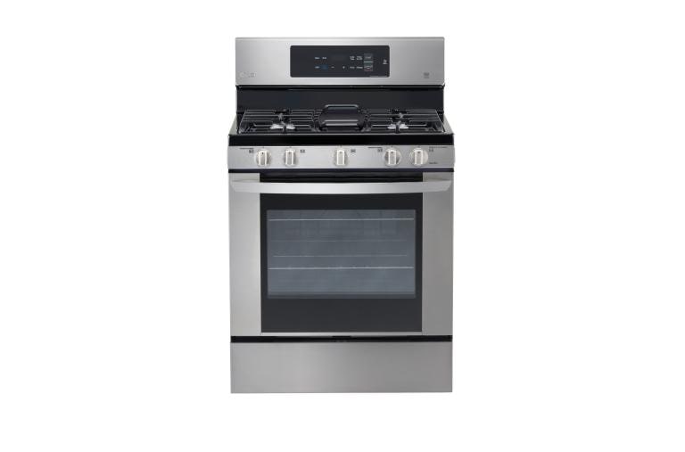 LG LRG3061ST: 5.4 cu. ft. Single Oven Gas Range with EasyClean 