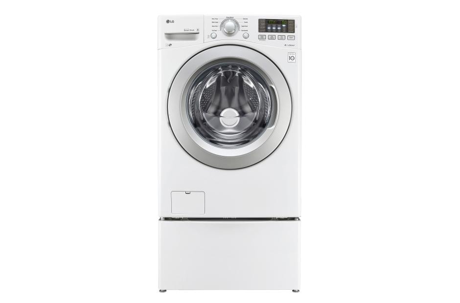 LG WM3270CW: 4.5 cu. ft. Ultra Large Capacity Front Load Washer with