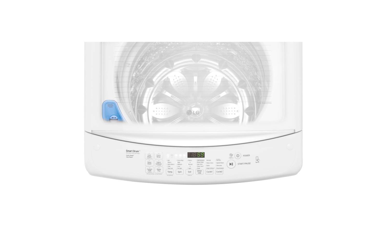 LG WT1501CW 4.5 cu. ft. Ultra Large Capacity Top Load Washer with