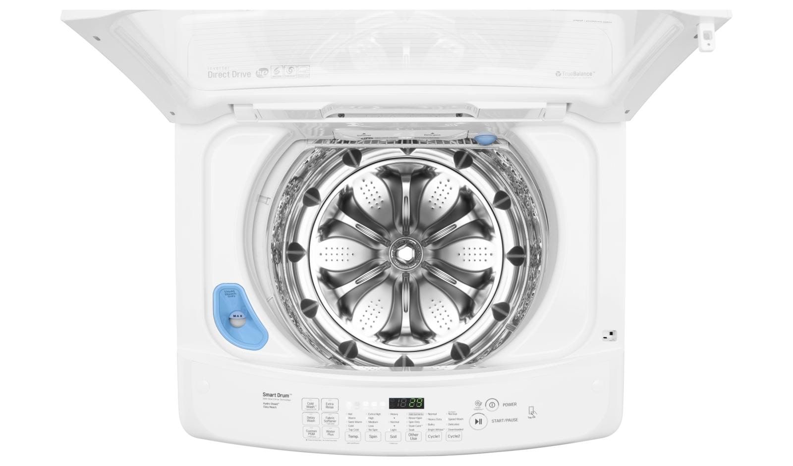 LG WT1501CW 4.5 cu. ft. Ultra Large Capacity Top Load Washer with