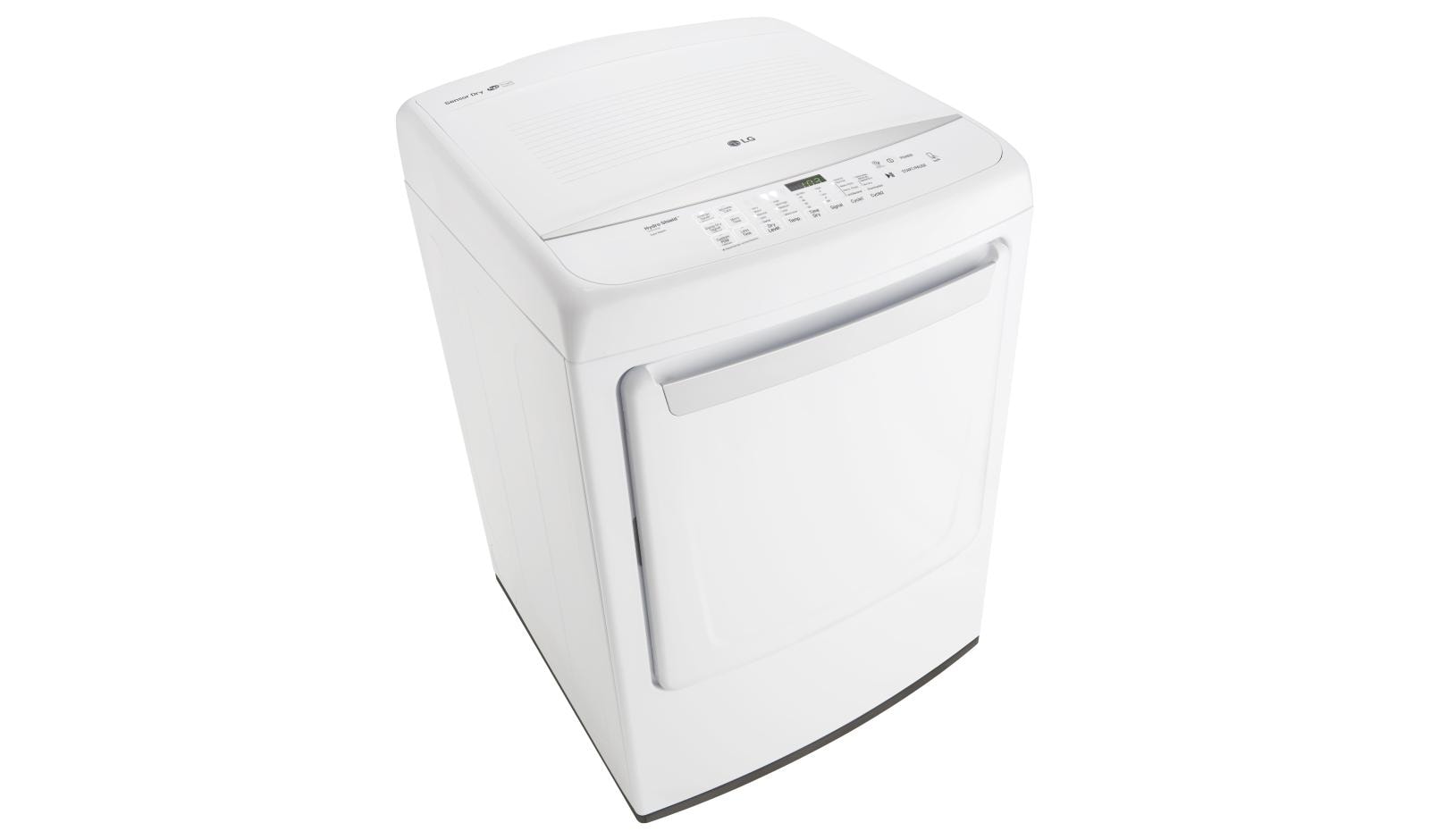 LG DLE1501W 7.3 cu. ft. Ultra Large Capacity High Efficiency Front