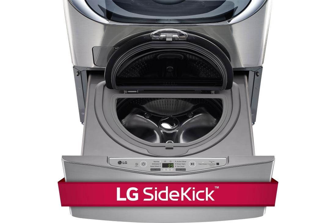 lg washer dryer combo with sidekick