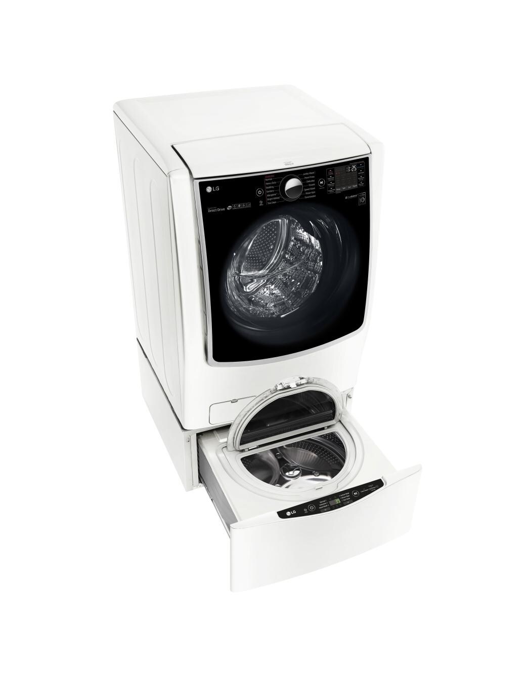 LG WM9000HWA_WD200CW: 6.2 Total Capacity LG TWINWash™ System with LG ...