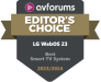 Avforums Editor's Choice LG WebOS23 Best Smart TV System 2023/2024