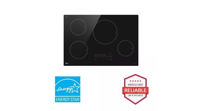 30” Smart Induction Cooktop with UltraHeat™ 4.3kW Element