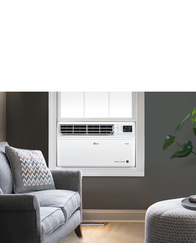 LG 10,000 BTU DUAL Inverter ENERGY STAR Window Air Conditioner ...