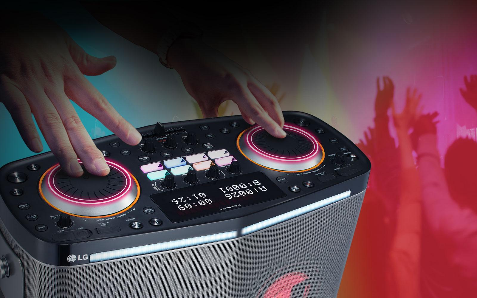 lg dj box