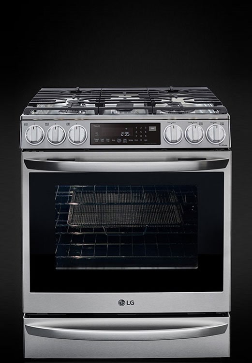 LG LSGL6337D 6.3 cu ft. Smart wifi Enabled ProBake Convection