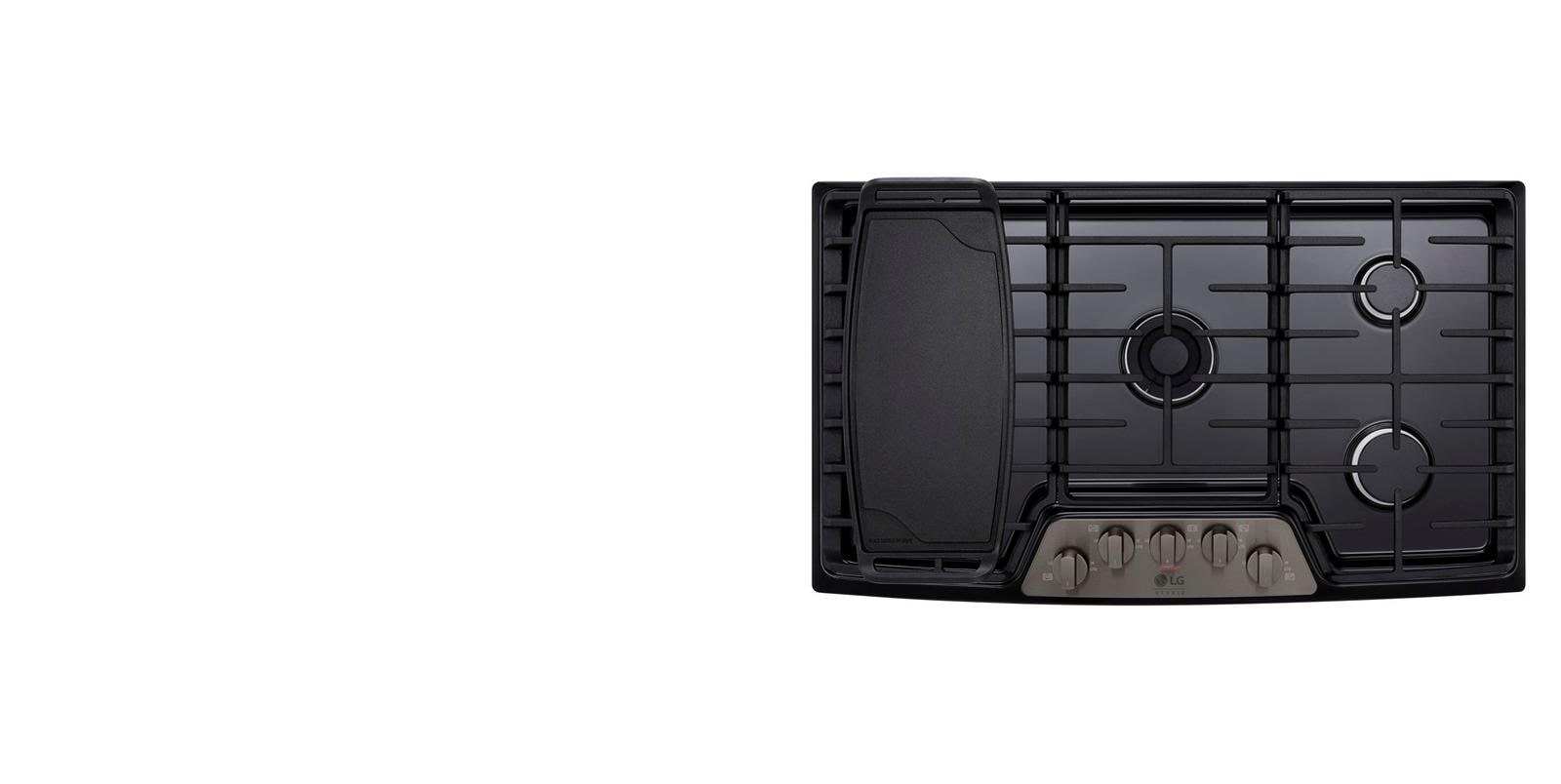 LG LSCG367BD LG STUDIO 36 Inch Gas Cooktop LG USA