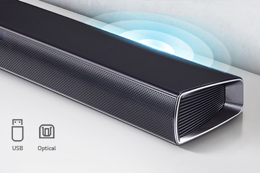 LG Sound Bar SQC1 2.1 ch Sound Bar with Bluetooth® Streaming (SQC1