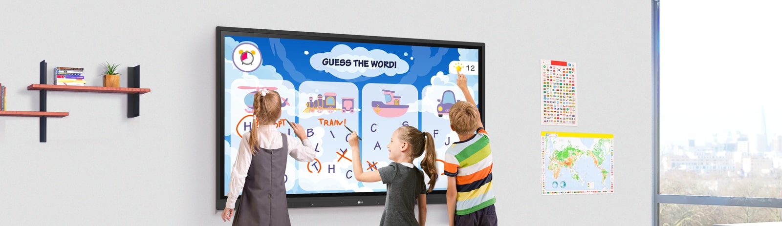 98” IPS UHD IR Multi Touch Smart Board | LG CreateBoard | 98TR3DK-B ...