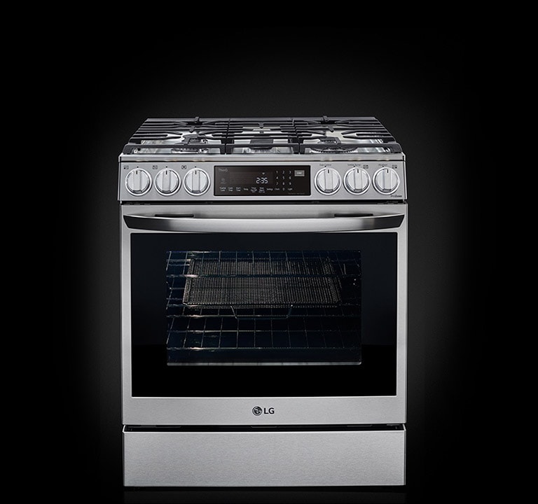 LSGL6335F by LG - 6.3 cu ft. Smart wi-fi Enabled ProBake Convection®  InstaView® Gas Slide-In Range with Air Fry