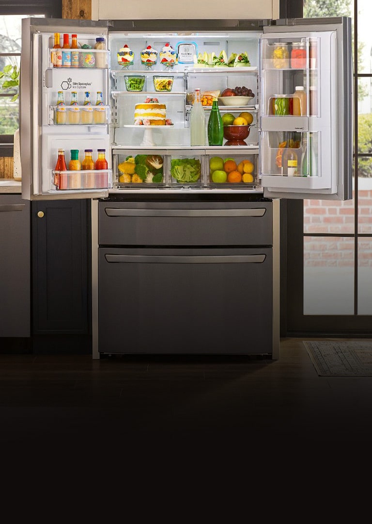 LG Large Capacity Refrigerators Get Extra Storage LG USA