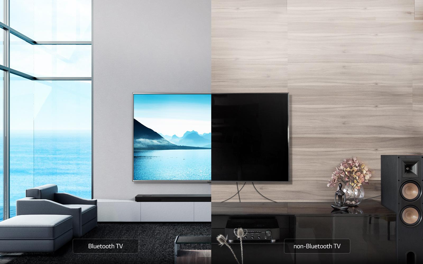 Hassle-free TV with Wireless Bluetooth® 1