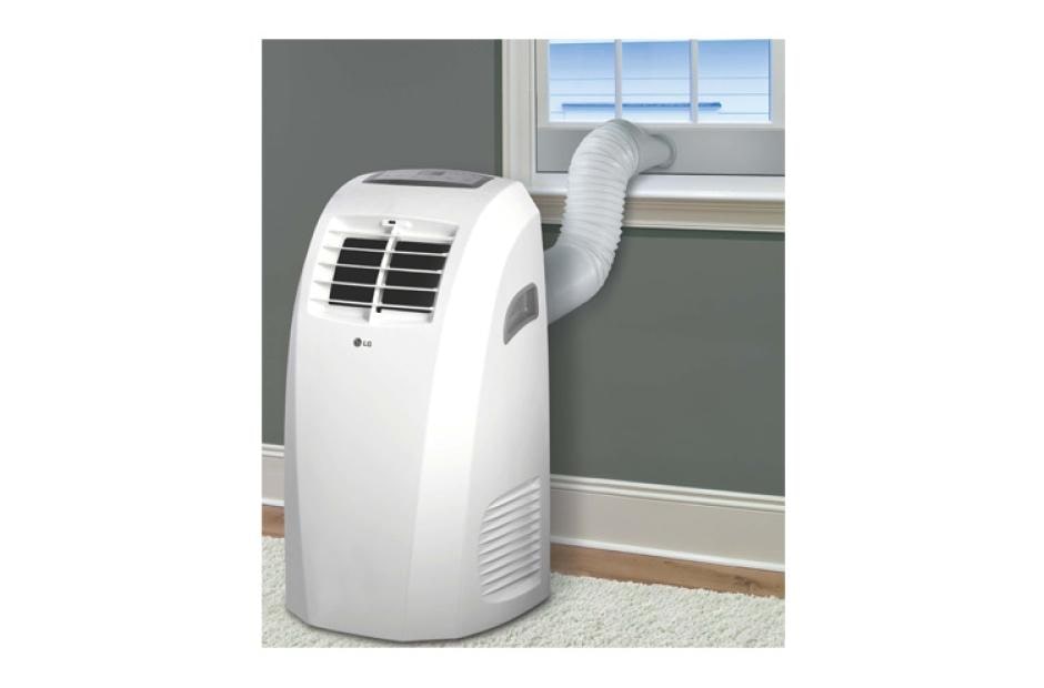 Amazon Com Lg Lp1015wnr 115v Portable Air Conditioner With Remote Control In White For Rooms Up To 250 Sq Ft Renewed Home Kitchen