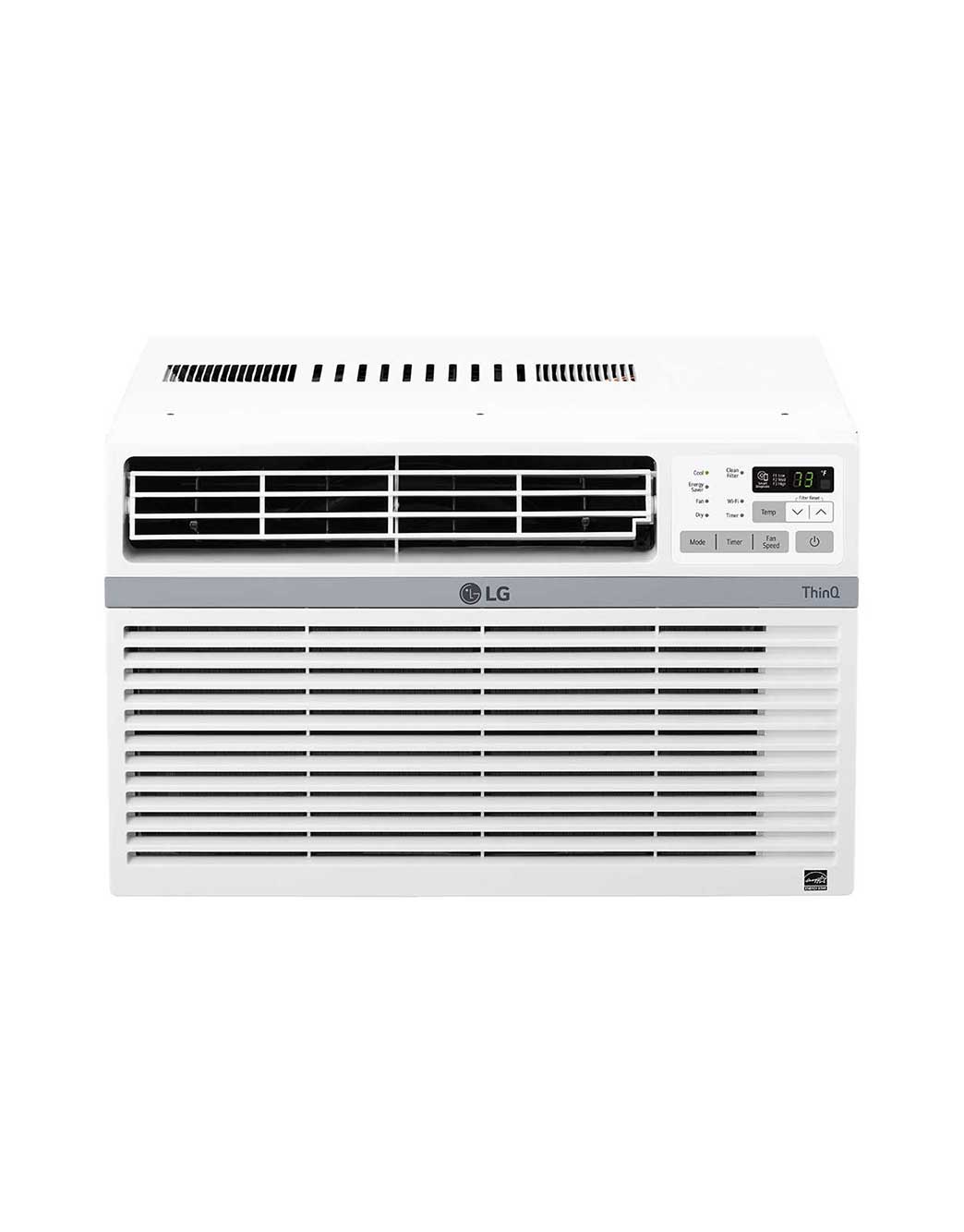 LG 8,000 BTU Smart wi-fi Enabled Window Air Conditioner (LW8017ERSM ...