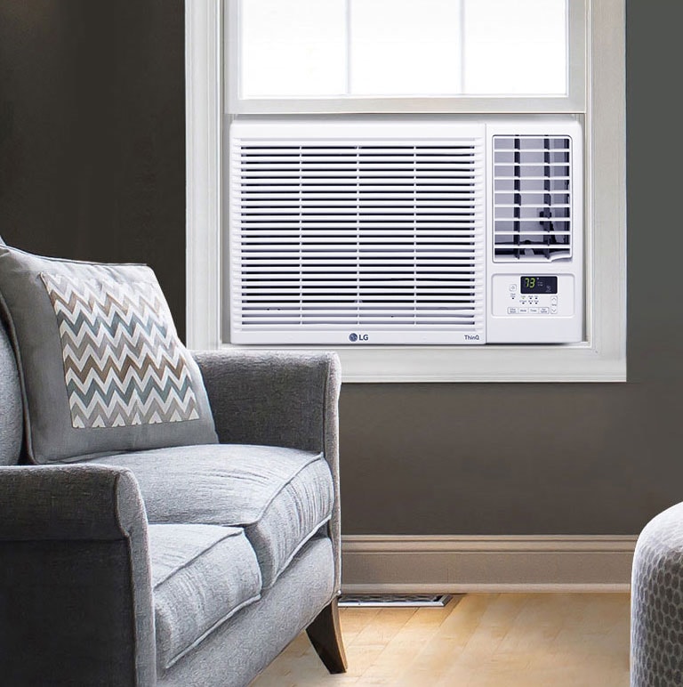 Lg Lw1221hrsm: 12,000 Btu Smart Wi-fi Enabled Window Air Conditioner 