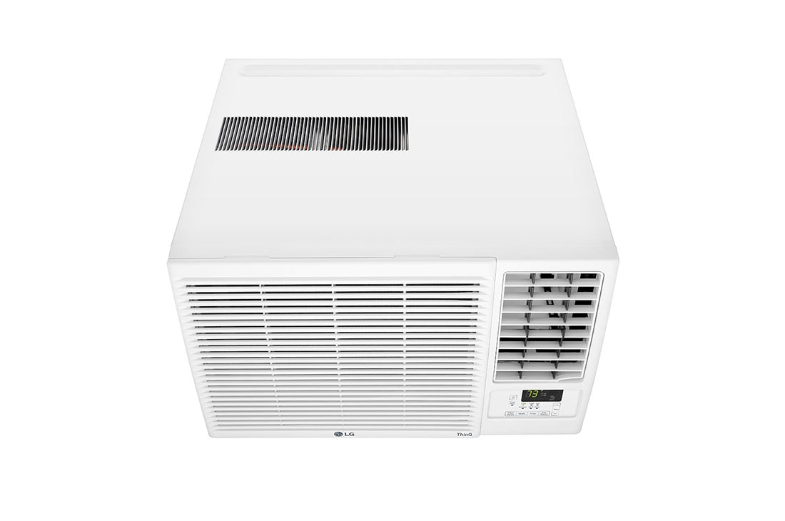 Lg 12000 Btu 230 Volt Window Air Conditioner Lw1216hr With Cool Heat And Remote In White 4751