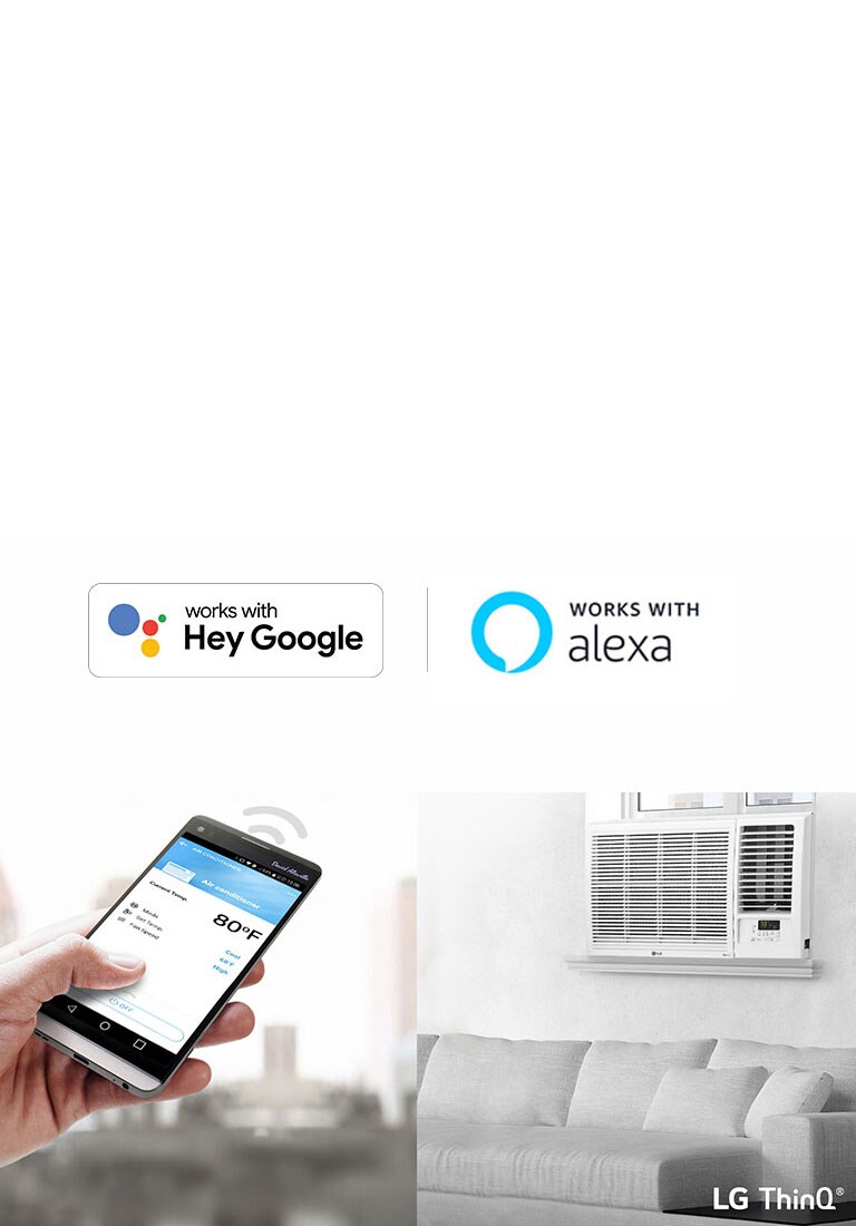 Lg Lw1821hrsm 18 000 Btu Smart Wi Fi Enabled Window Air Conditioner