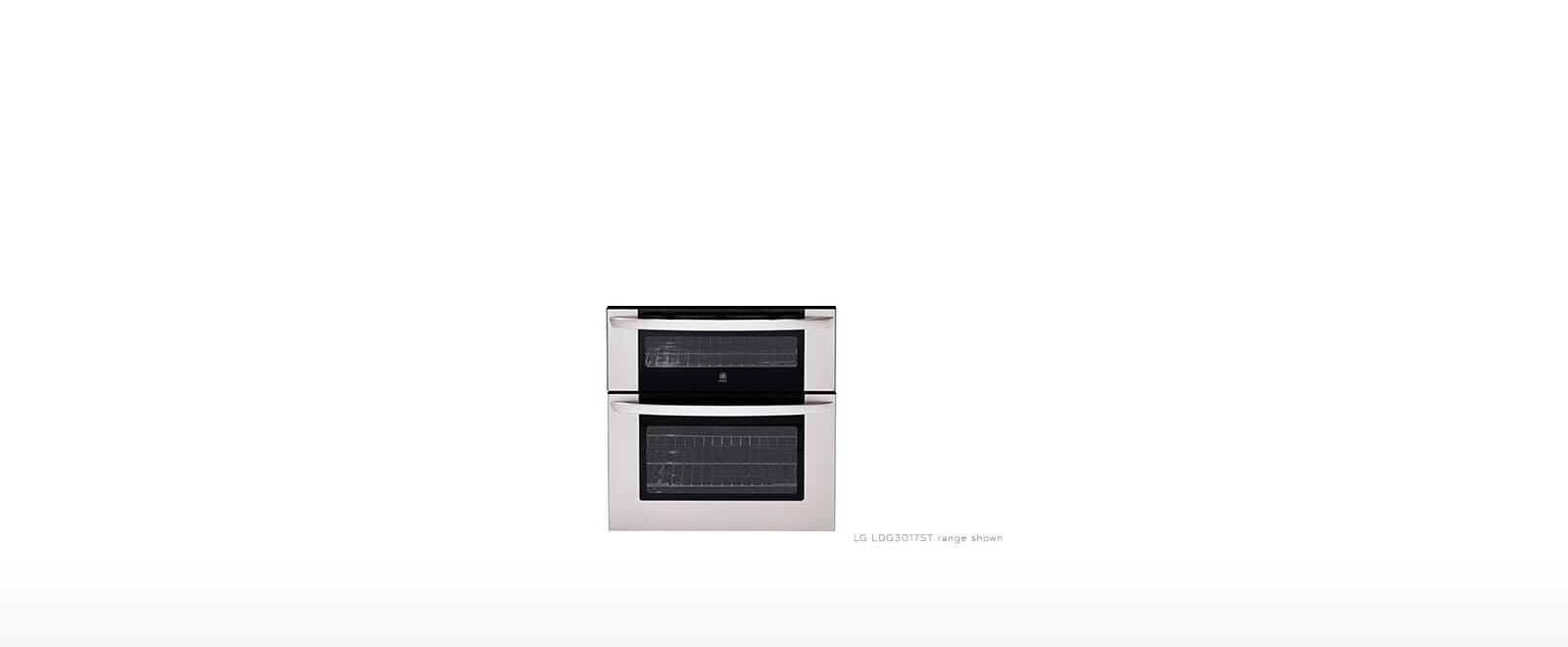 LG LRG3095ST Gas Single Oven Range with Convection System LG USA