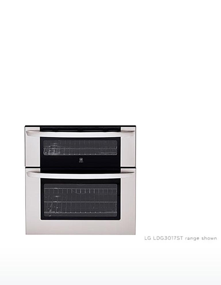 LG LRG3095ST Gas Single Oven Range with Convection System LG USA