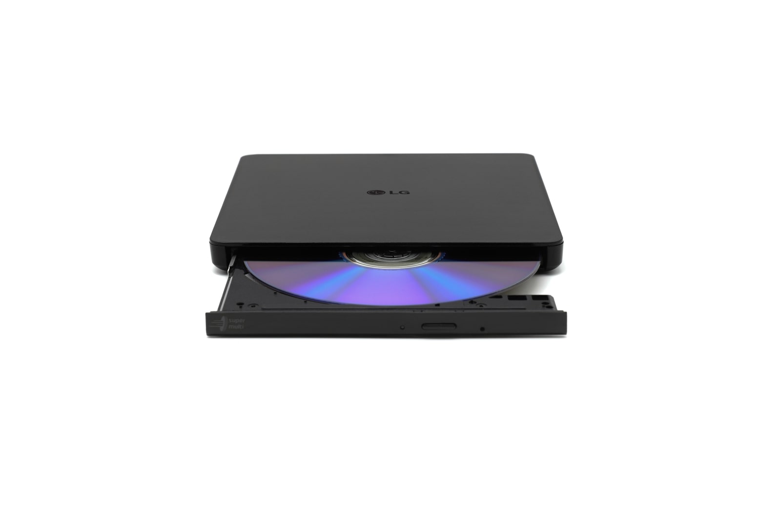 LG Ultra Slim Portable DVD Writer with MDISC™ Support (GP63EX70) LG USA