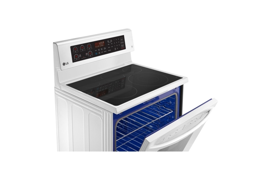 6.3 cu. ft. Electric Single Oven Range with EasyClean®