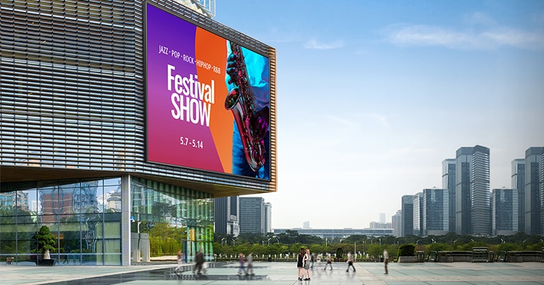 8 0mm Cscc Series Outdoor Led Customizable Screen Ratio Lg Us Business