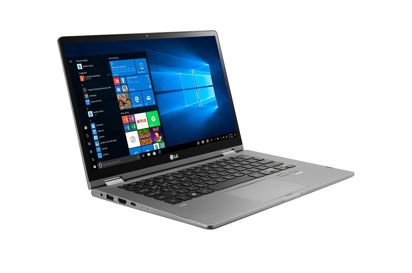 14” 2-in-1 Fhd Ips Touch Gram Laptop With Stylus And Intel® Core™ I7 