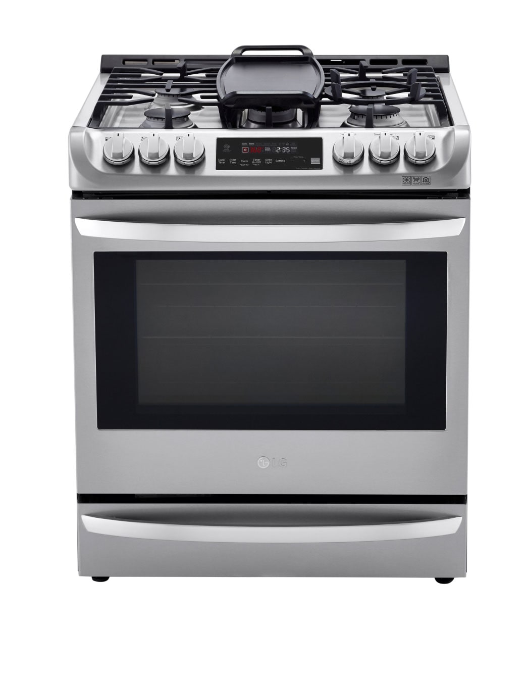 LG LSD4913ST 6.3 cu. ft. Capacity Electric Single Oven Range LG USA