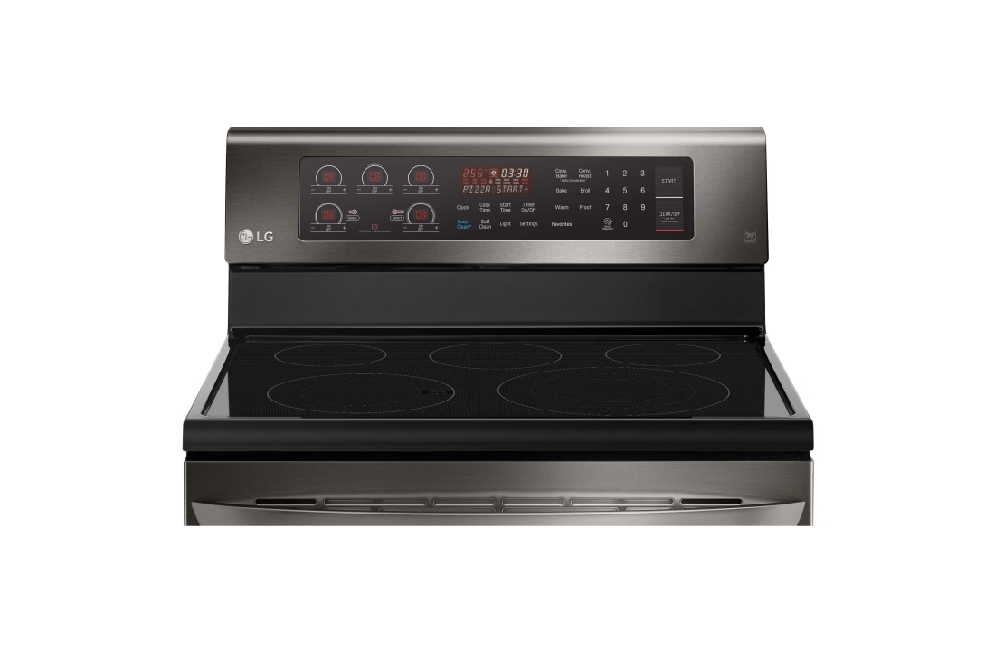 LG LRE3061BD: 6.3 cu. ft. Electric Single Oven Range with EasyClean®