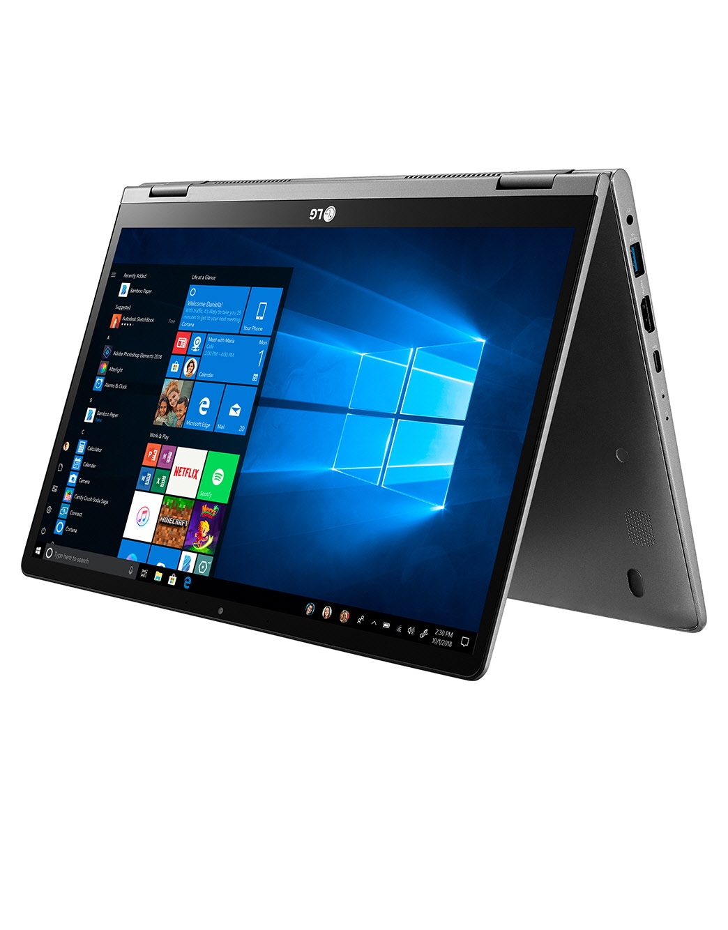 14” 2-in-1 Fhd Ips Touch Gram Laptop With Stylus And Intel® Core™ I7 