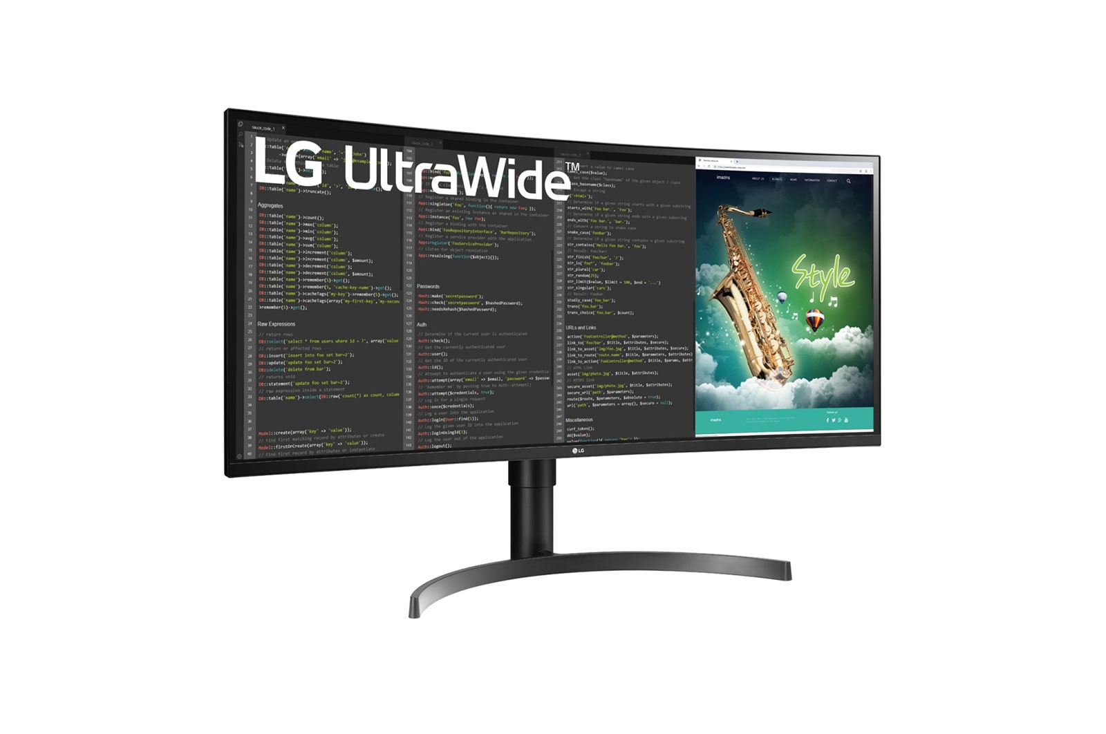 Qhd Ultrawide Curved Monitor Bn Cn B Lg Us Business