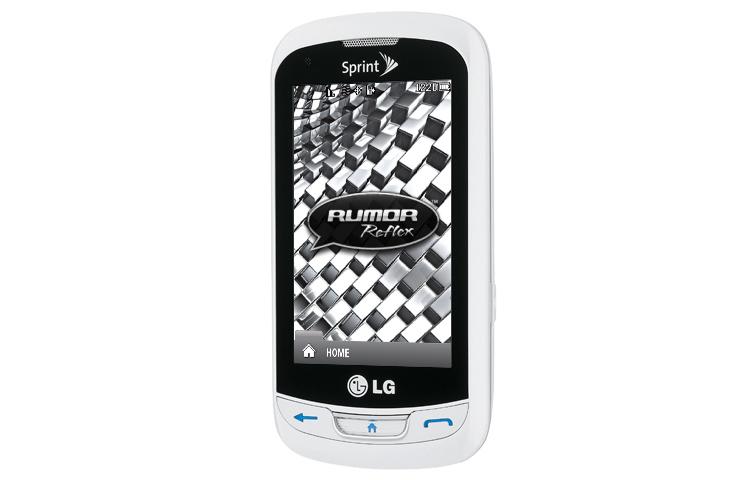 LG Rumor Reflex for Sprint (LN272 White) | LG USA