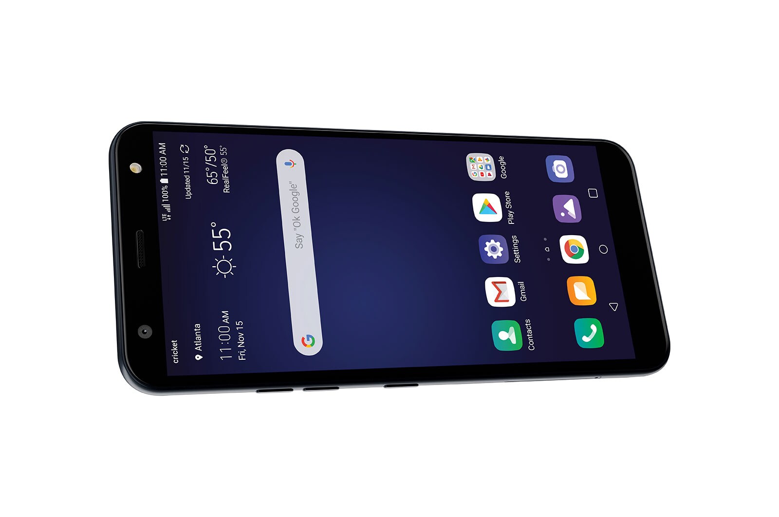 LG Harmony® 3 Smartphone for Cricket Wireless (LMX420CS.AAIOBK) LG USA