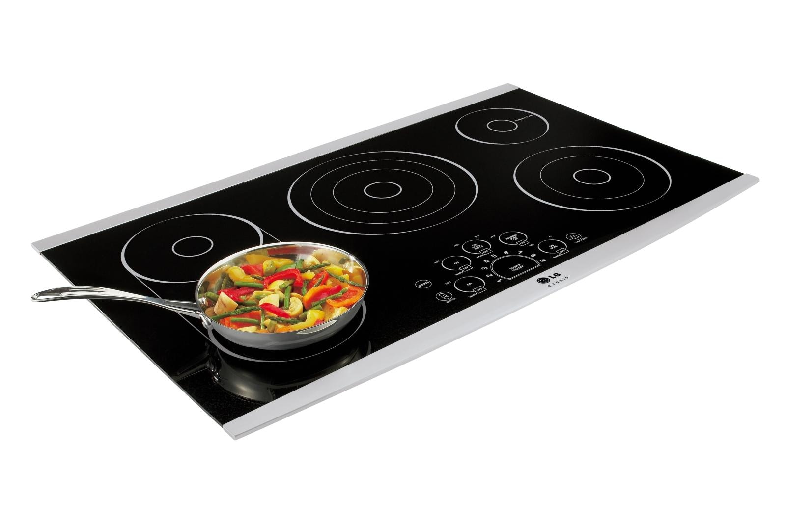 LG LSCE365ST LG STUDIO 36 Inch Electric Cooktop LG USA