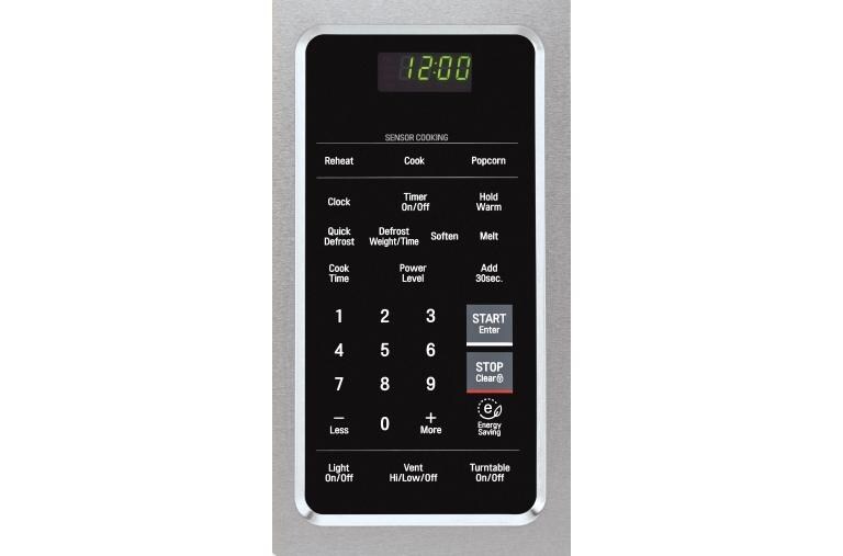LG LMV1831ST 1.8 cu.ft. OvertheRange Microwave Oven LG USA