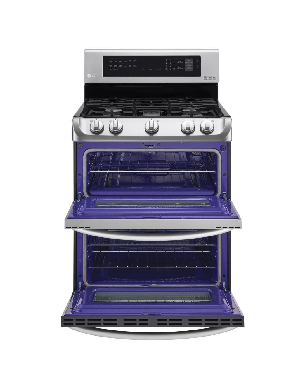 LG 6.9 cu. ft. Gas Double Oven Range with ProBake Convection® and