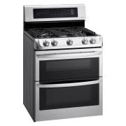 lg gas range double oven convection