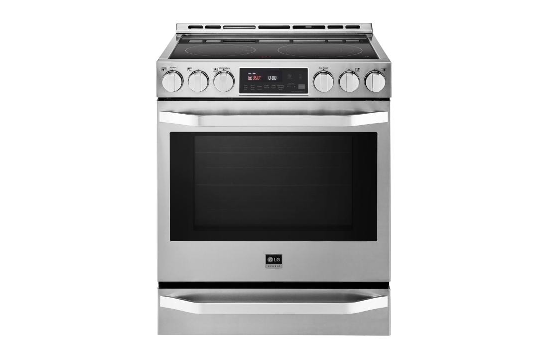 Lg Lsse3026st Studio 6 3 Cu Ft Electric Single Oven Slide In