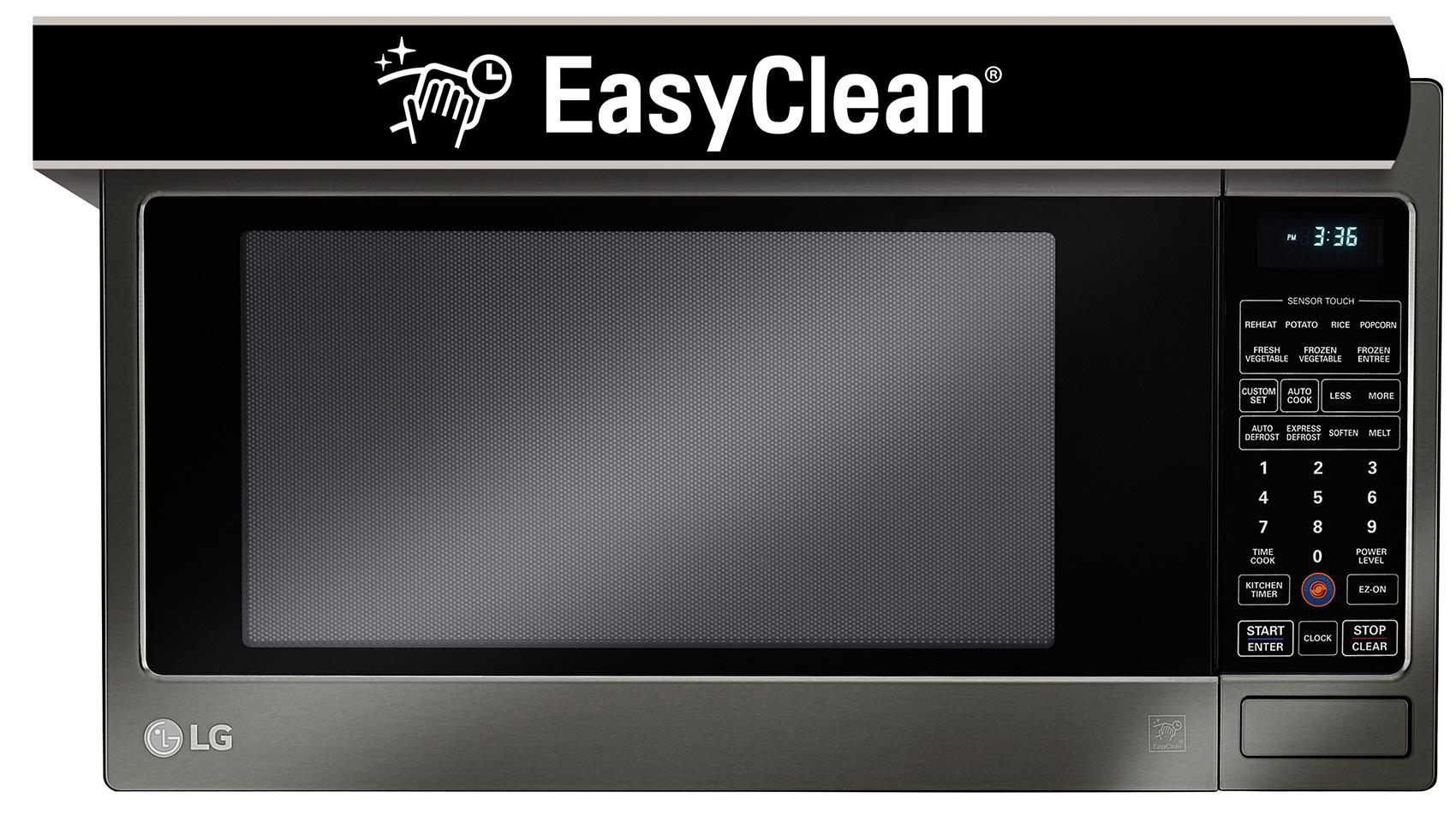 LG LCRT2010BD Countertop Microwave Oven with EasyClean LG USA