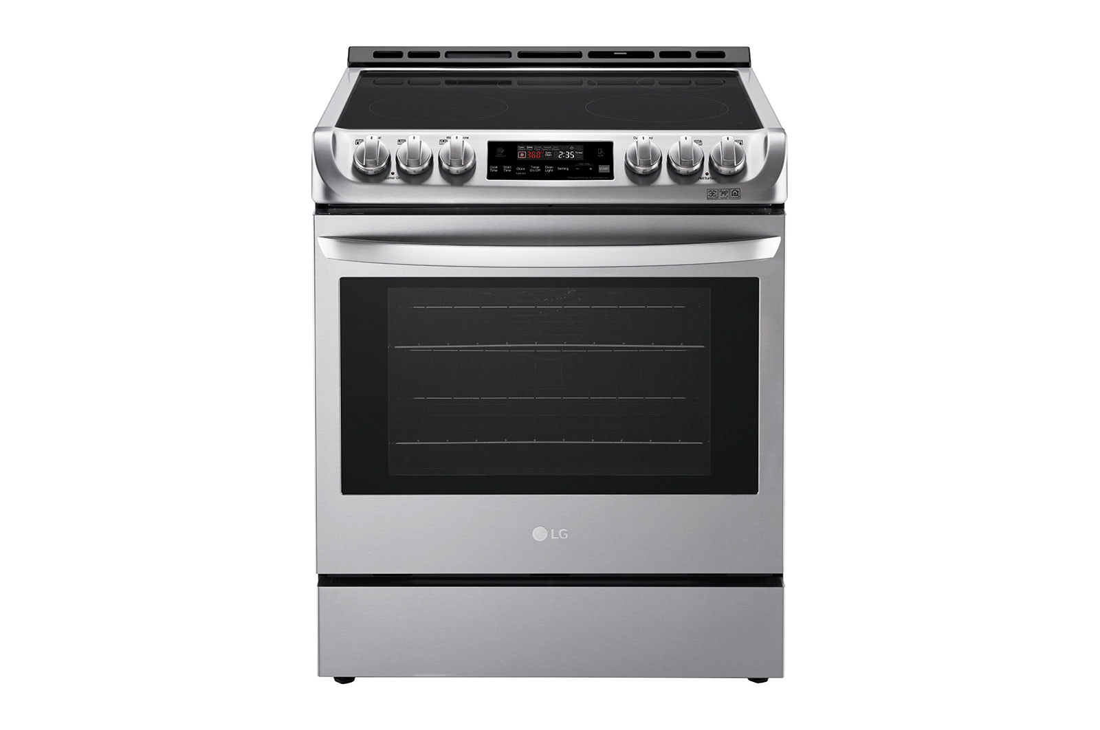 LG LSE4611ST Electric Slidein Range with Convection LG USA