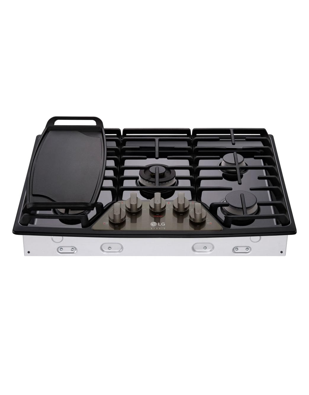 LG LSCG307BD LG STUDIO 30 Inch Gas Cooktop LG USA