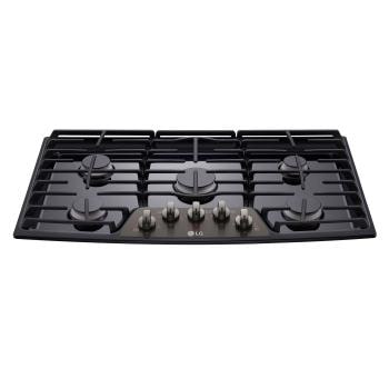 lg pure ht glass stove top