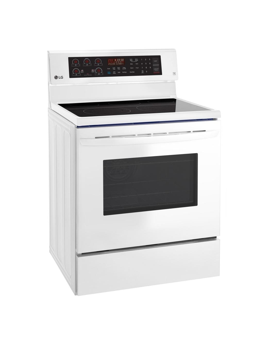 LG LRE3194SW 6.3 cu. ft. Capacity Electric Single Oven Range LG USA