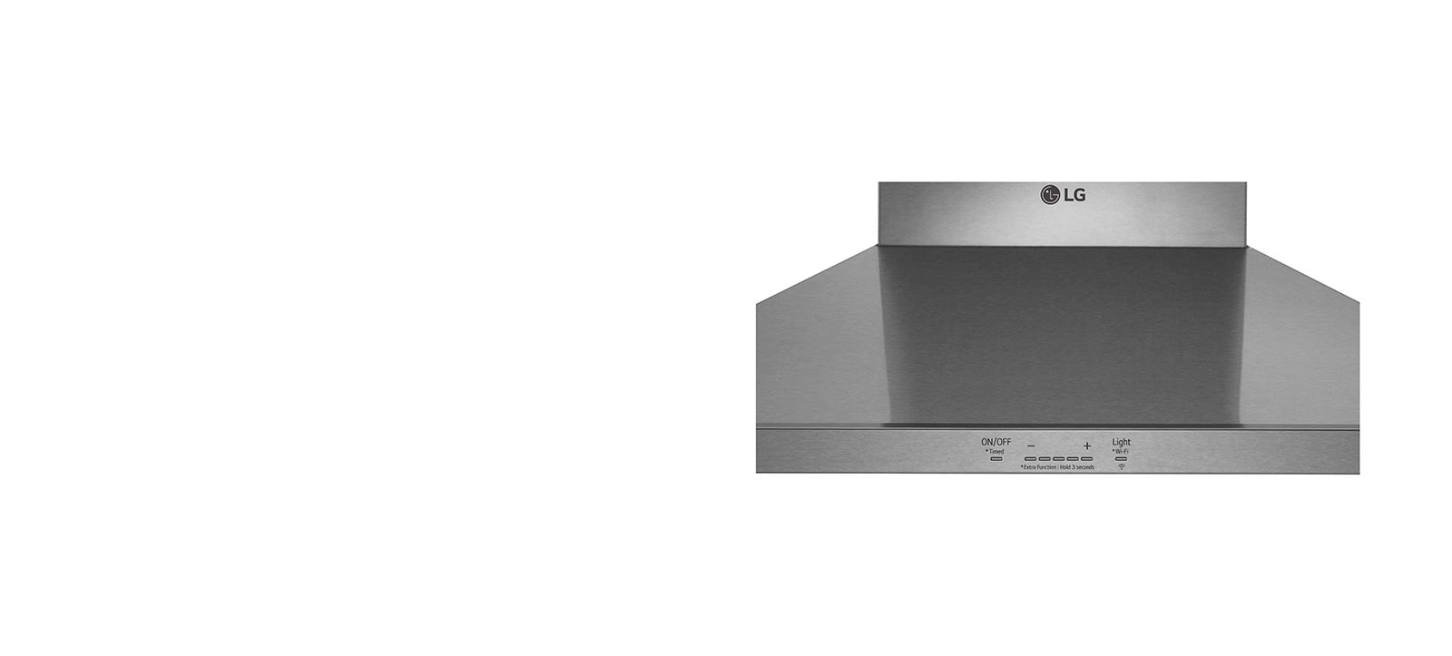 LG 30 Convertible Range Hood Black Stainless Steel HCED3015D