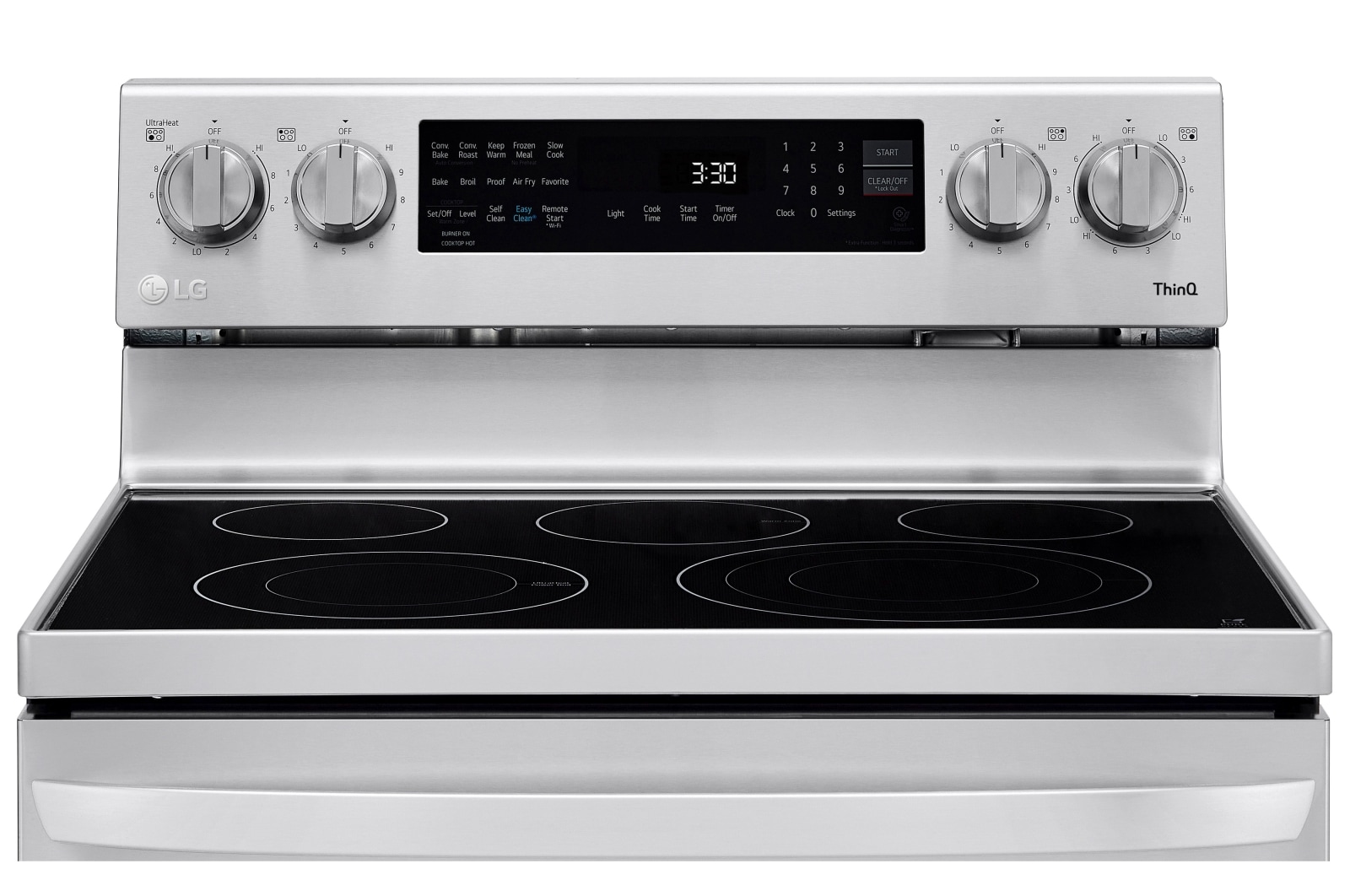 Lg 6 3 Cu Ft Smart Wi Fi Enabled True Convection Instaview® Electric Range With Air Fry