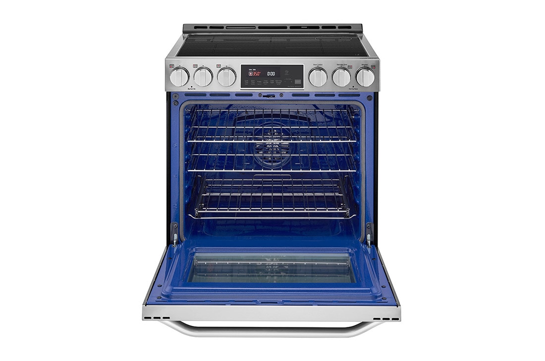 LG 30 PrintProof™ Stainless Steel Slide-In Electric Range, Yale Appliance